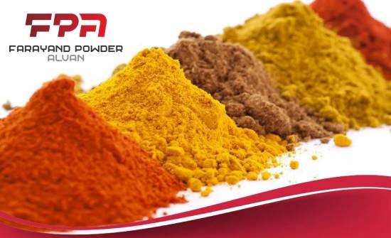 Natural yellow iron oxide powder